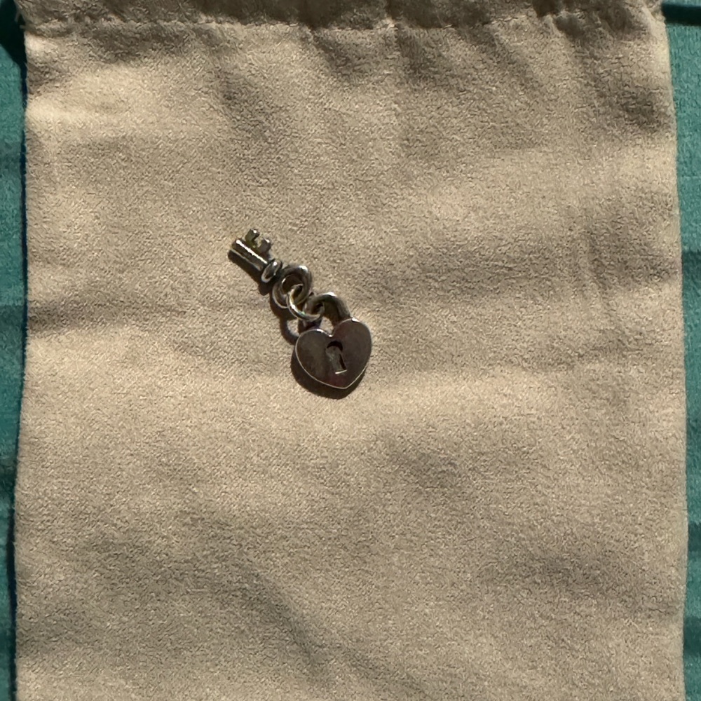 James Avery Silver My Heart Is Yours Charm